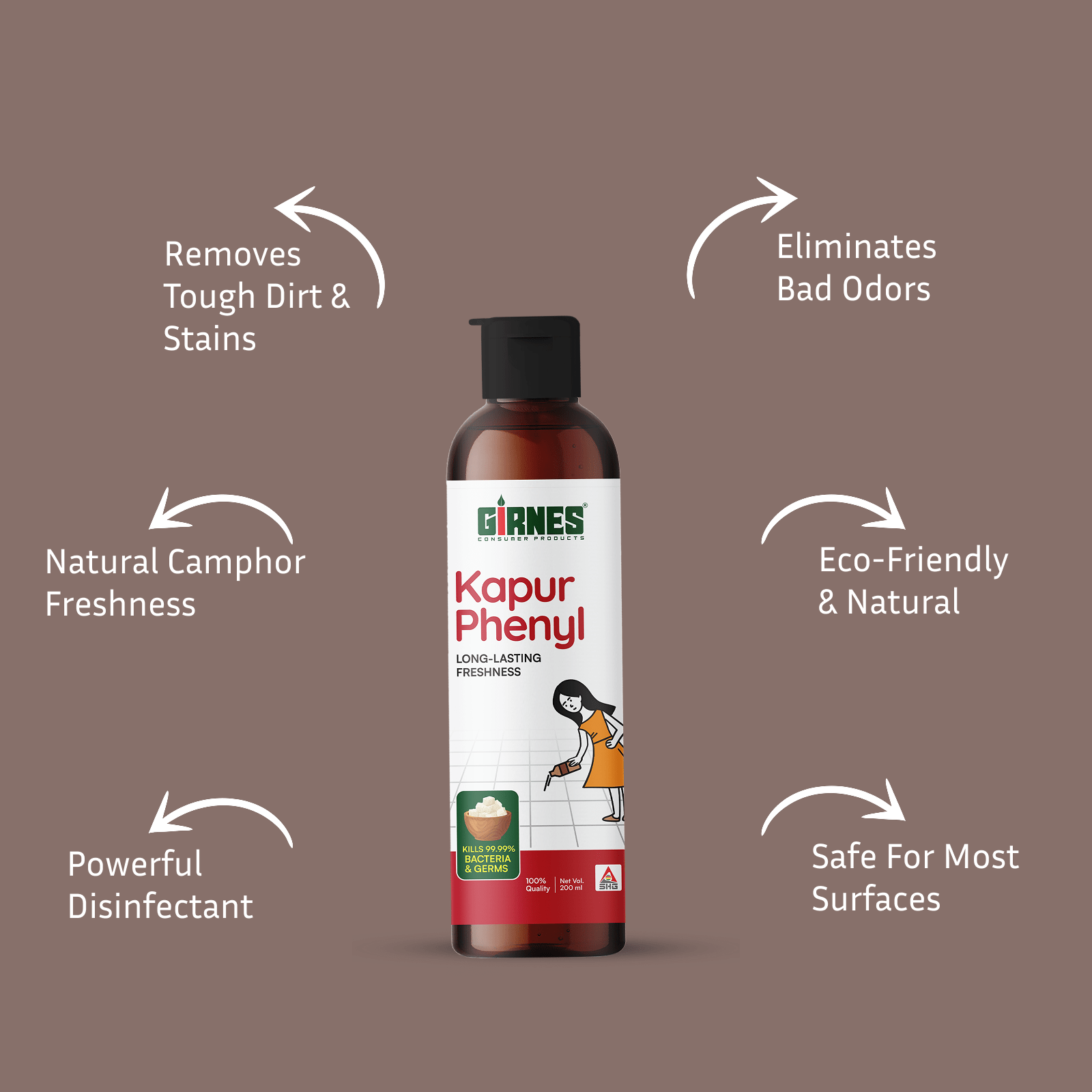 Kapur Phenyl 200 ML - Image 3