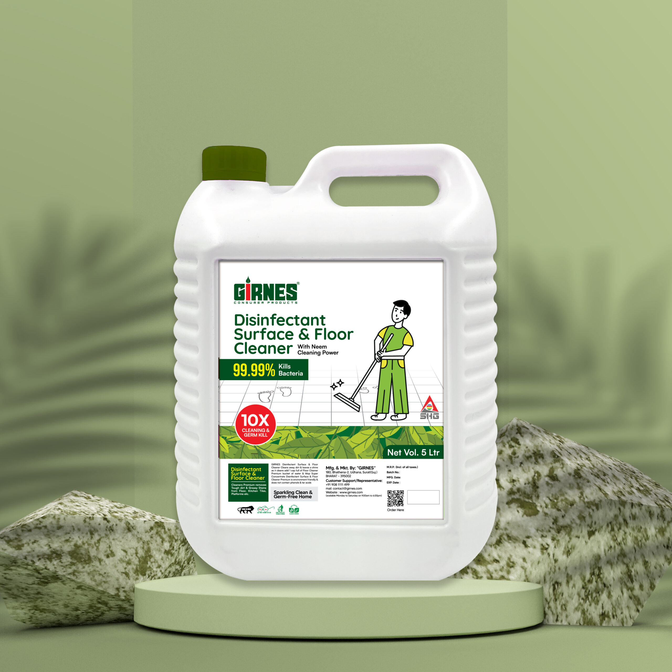 Citrus Floor Cleaner 5 Ltr - Image 2