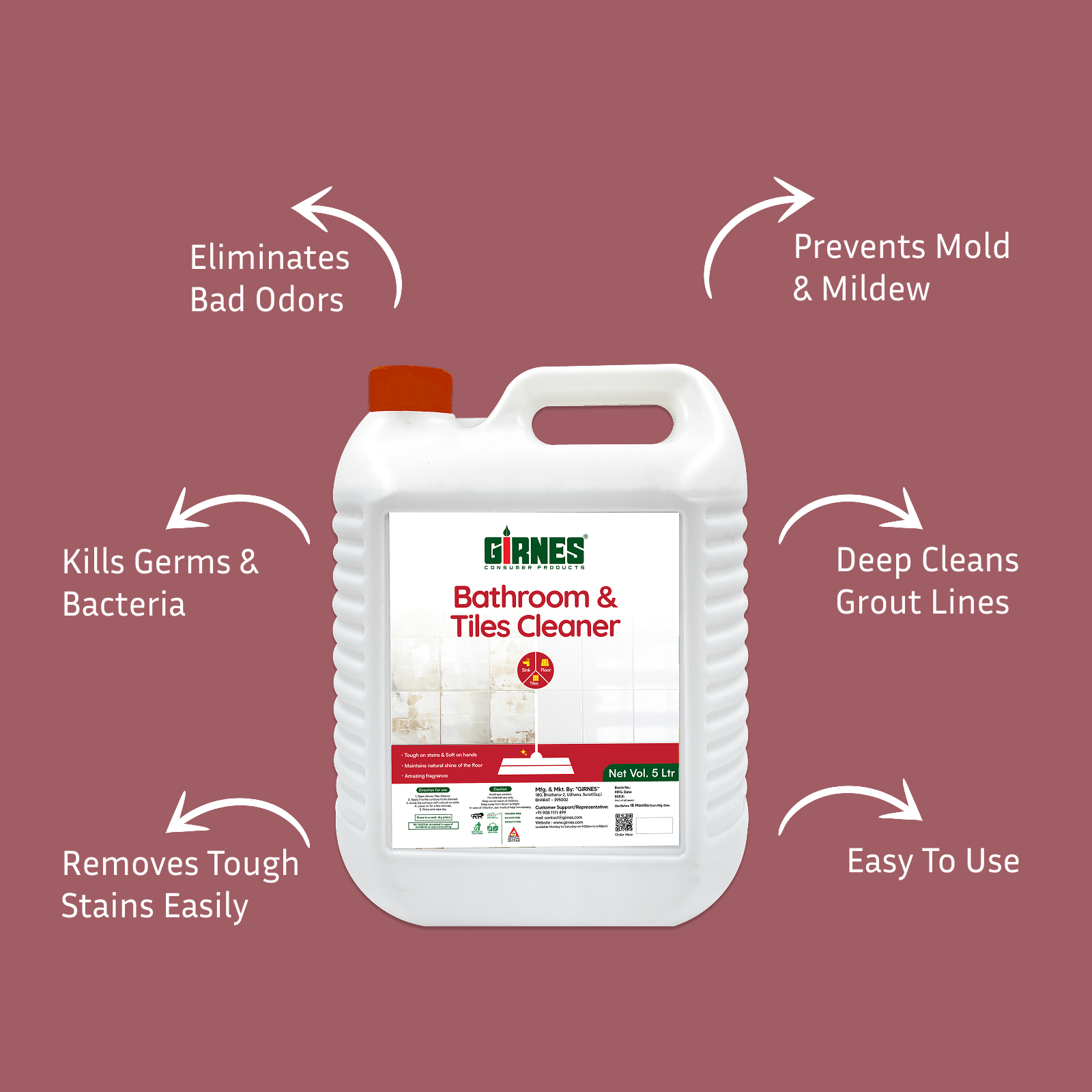 Tiles Cleaner 5 ltr - Image 4