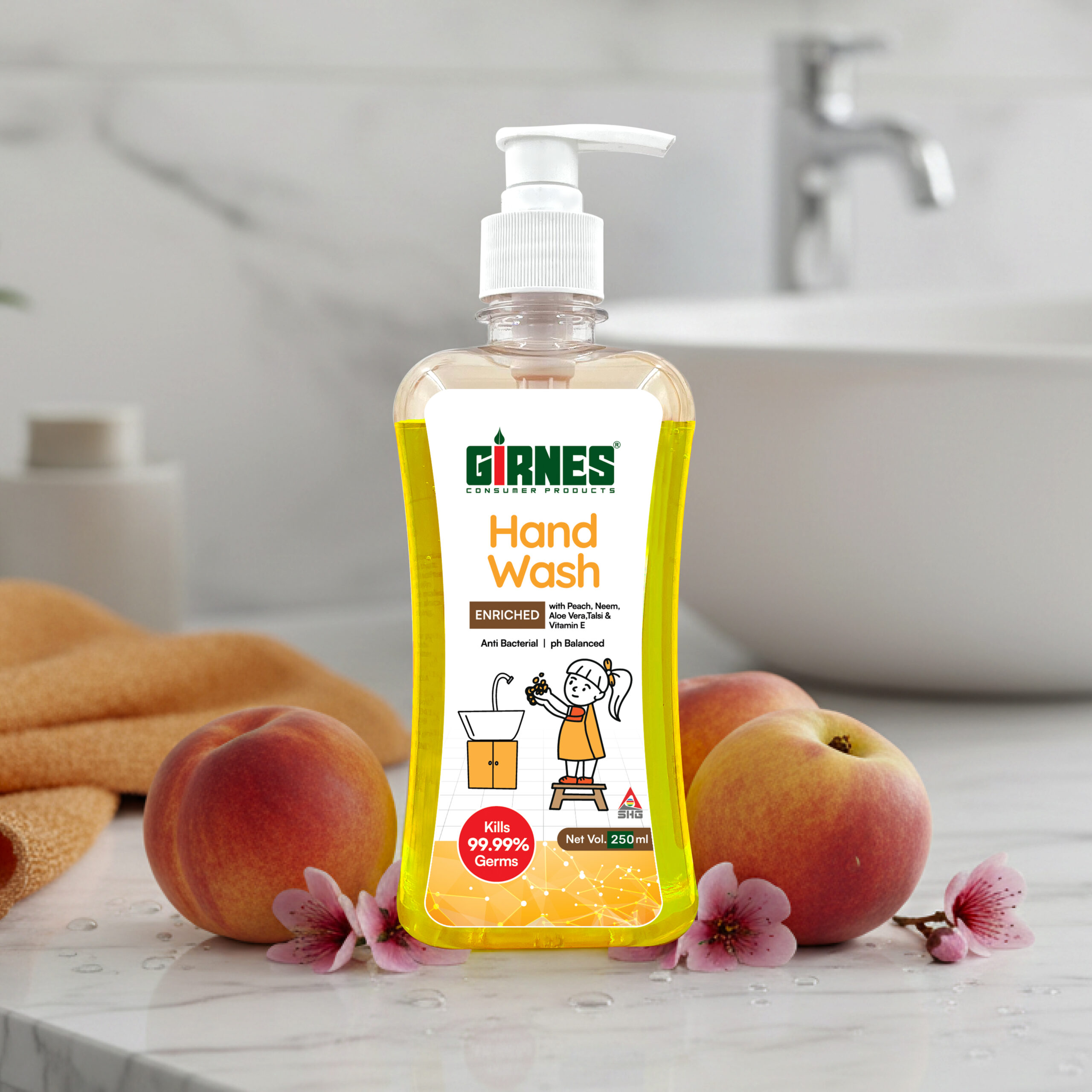 Enriched Anti Bacterial Germ Fighter Moisturizing Hand Wash – 500ML - Image 5