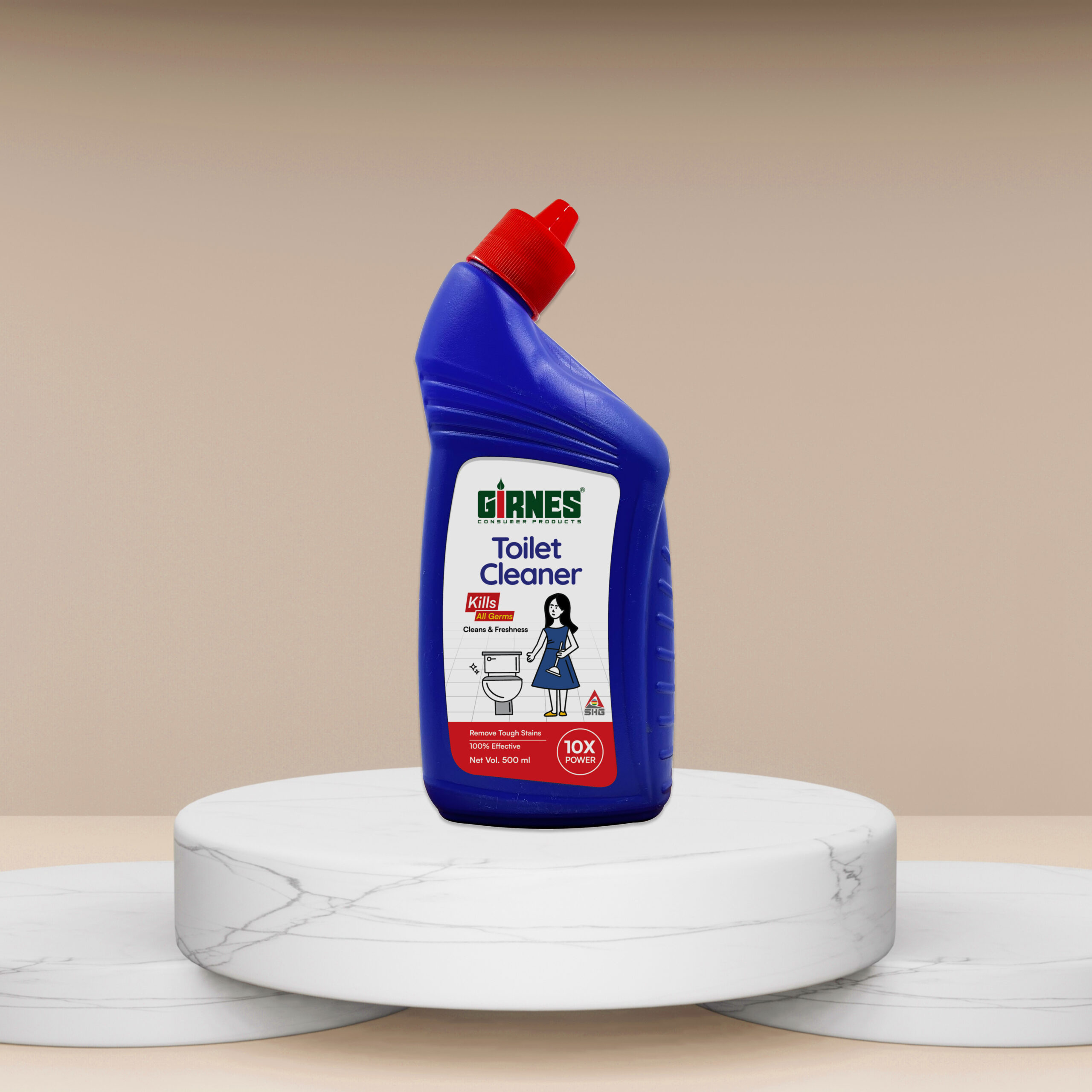 Ultra Shine Disinfectant Toilet Cleaner – 10X Extra Strong Extra Clean – 500ML - Image 2