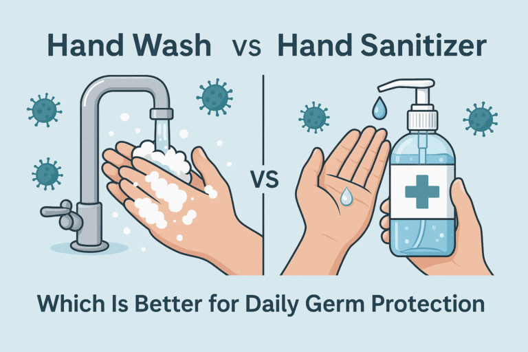 Hand Wash vs Hand Sanitizer: Which Is Better for Daily Germ Protection