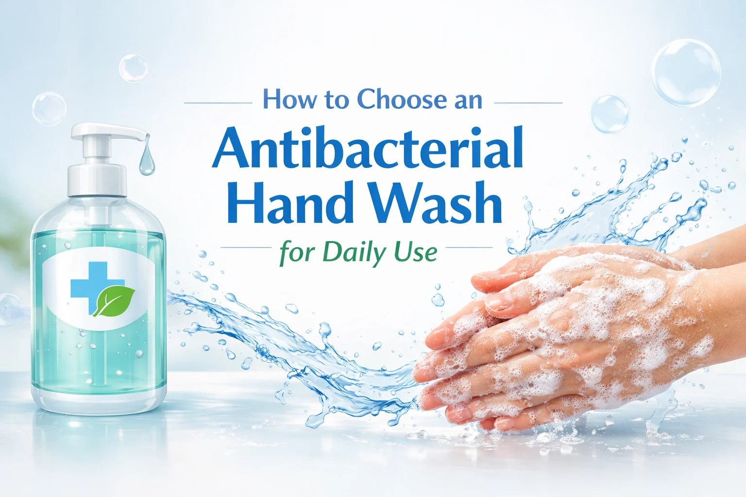 How to Choose an Antibacterial Hand Wash for Daily Use