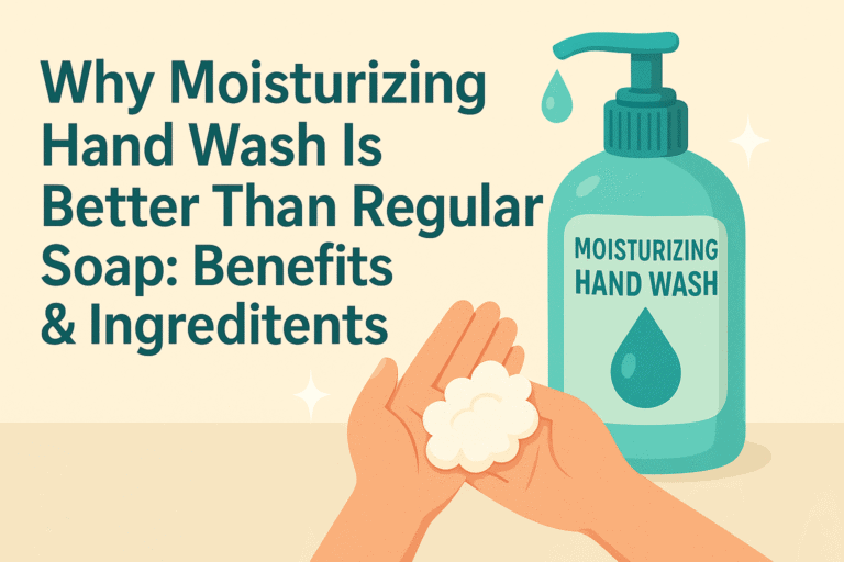 Why Moisturizing Hand Wash Is Better Than Regular Soap: Benefits & Ingredients