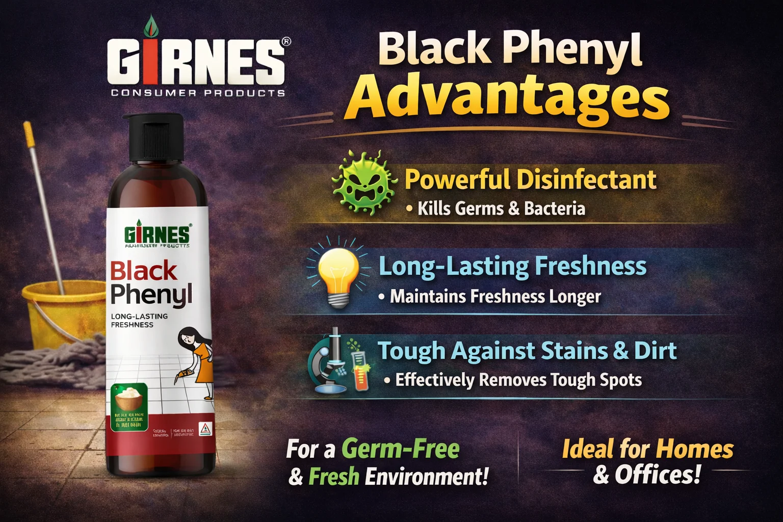 Black Phenyl Advantages