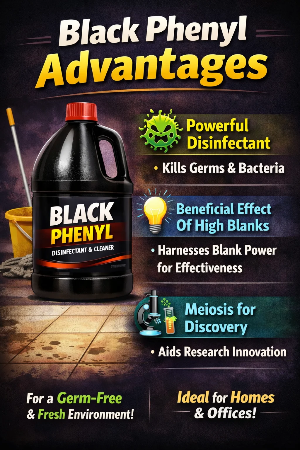 Black Phenyl Advantages