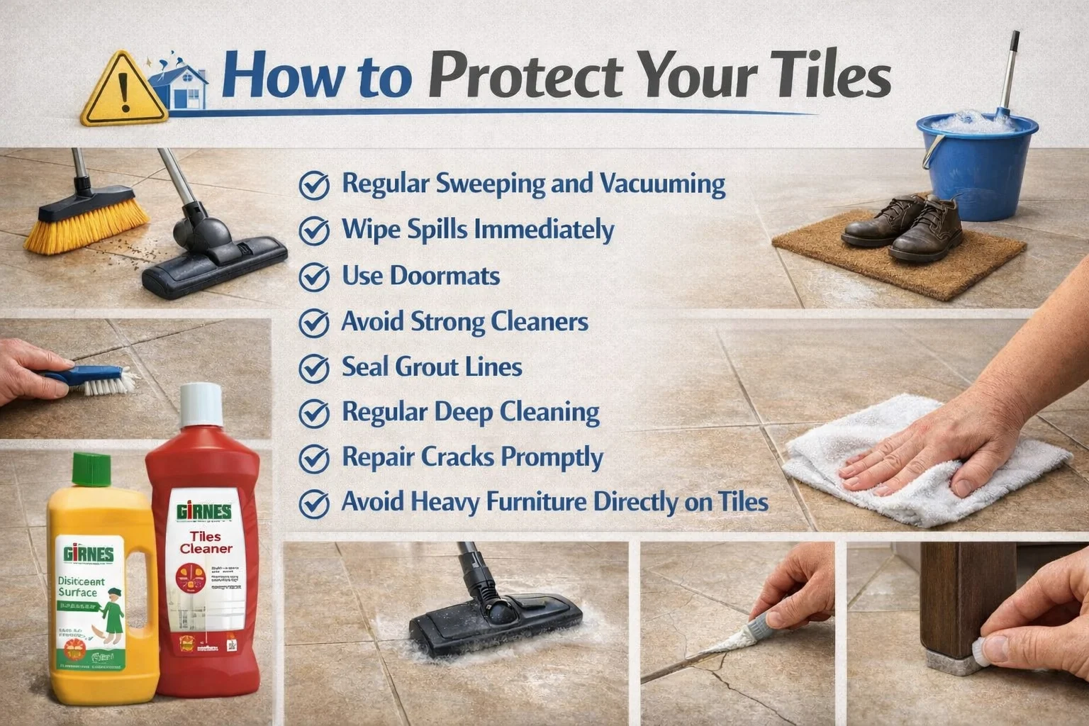 How to Protect Your Tiles