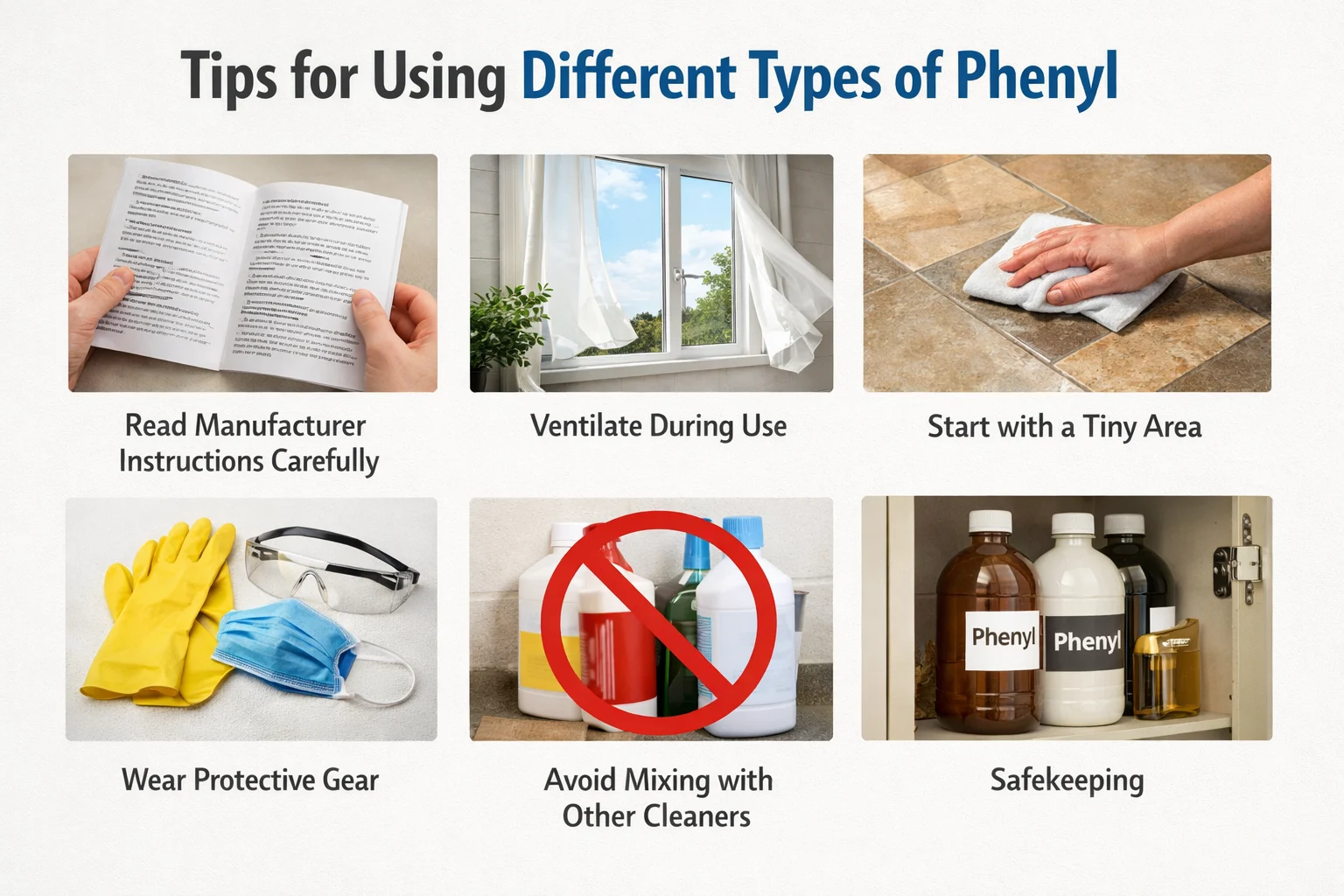 Tips for Using Different Types of Phenyl