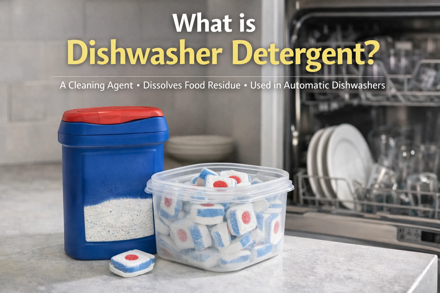 What is Dishwasher Detergent?