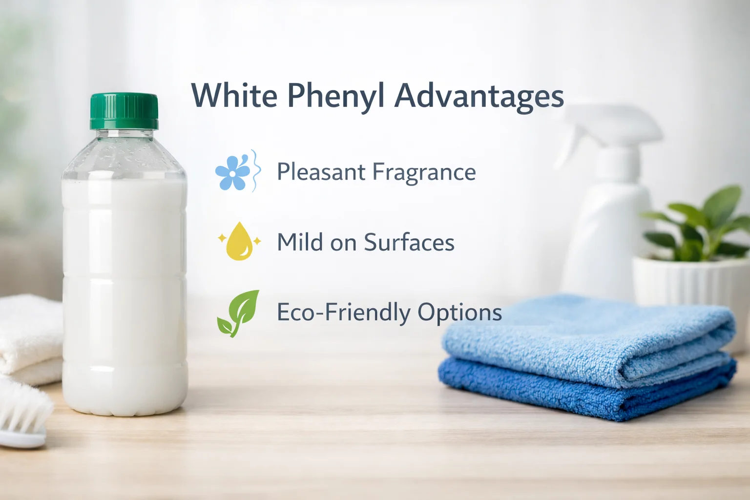 White Phenyl Advantages