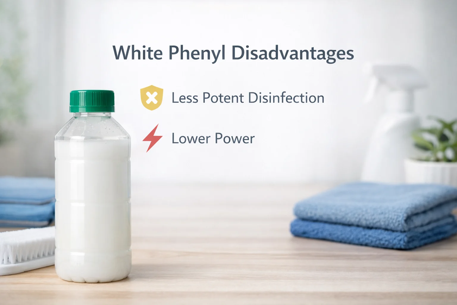 White Phenyl Disadvantages