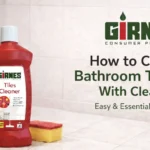 How to Clean Bathroom Tiles With Cleaner