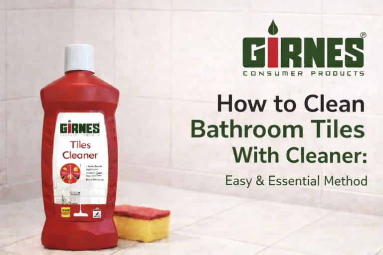 How to Clean Bathroom Tiles With Cleaner