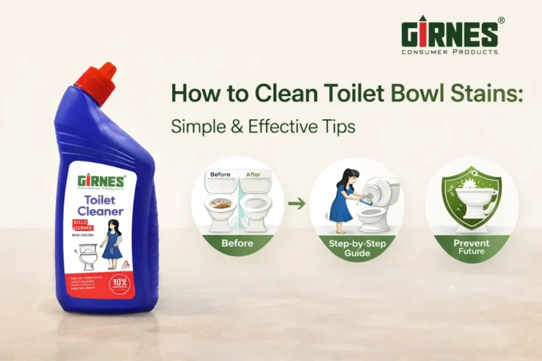 How to Clean Toilet Bowl Stains Simple & Effective Tips